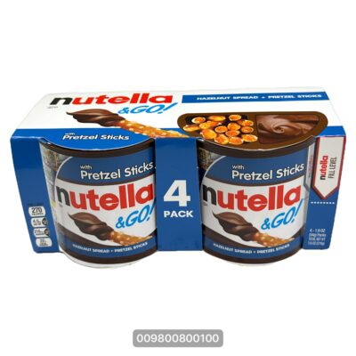 Nutella With Pretzel Stick 1.9OZ 4PK