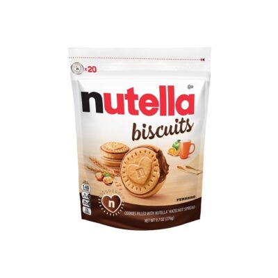 NUTELLA BISCUITS WITH HAZELNUT SPREAD 9.7 OZ 1 CT