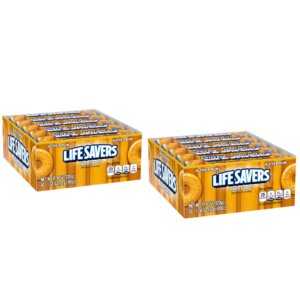 LIFESAVERS ROLL BUTTER RUM HARD CANDY 1.4 OZ 15PCS 20CT
