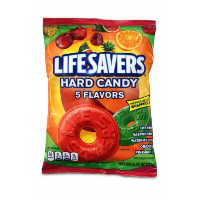 LIFESAVERS 5 FLAVORS HARD CANDY 6.25OZ 1CT