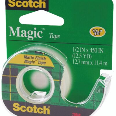 SCOTCH MAGIC TAPE 1/2 X 450 INCH CAT 104 1CT