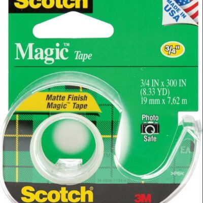 SCOTCH MAGIC TAPE 3/4 X 300 INCH 3M CAT 105 1CT