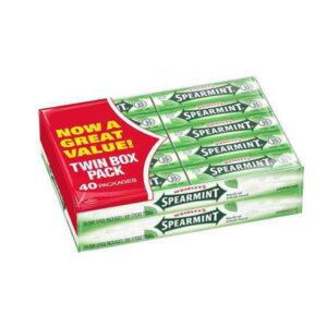 WRIGLEY SPEARMINT 50 CENTS 5STICKS 40CT
