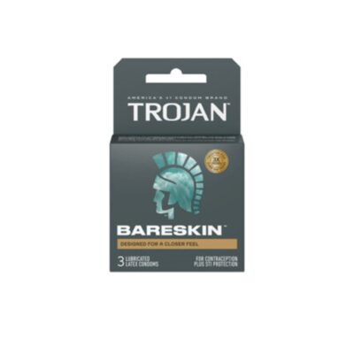 TROJAN CONDOM 3PK 6CT (BARESKIN)