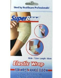 SUPERBAND ELASTIC WRAP BANDAGE 1CT