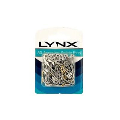 LYNX SAFETY PINS 50CT