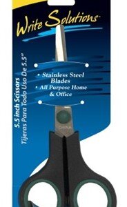 WRITE SOLUTIONS SCISSORS 5.5 INCH #15035 1CT