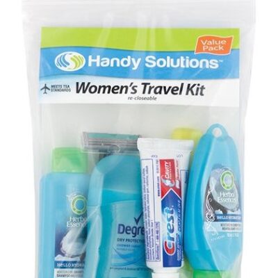 HANDY SOLUTIONS WOMENS TRAVEL KIT 6PC 1CT