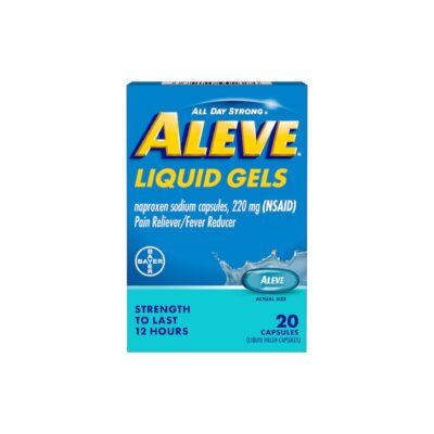 ALEVE PILLS BOTTLE