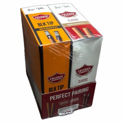 SWISHER SWEET COMBO CLASSIC ORIGINAL 2/1.39, BLK SMOOTH 2/1.69 30CT