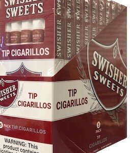 SWISHER SWEET REGULAR TIP 5PK 10CT