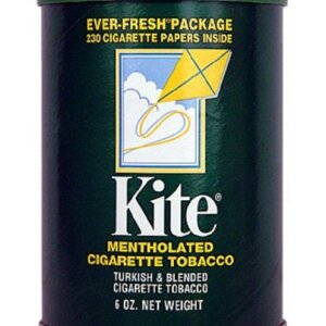 KITE TIN MENTHOLATED CIGARETTE TABACCO 6OZ
