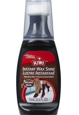 KIWI SHOE POLISH BROWN 2.5 OZ 1CT
