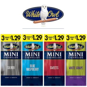 WHITE OWL MINI 3/1.29 3PK 15CT