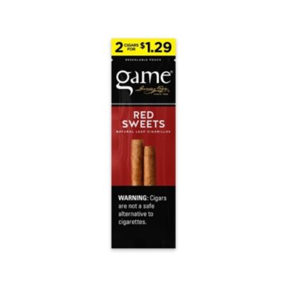 GAME 2/1.29 2PK 30CT (RED SWEET)