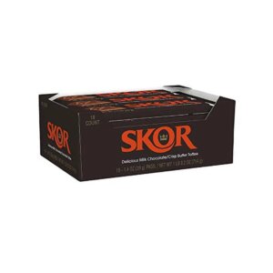 SKOR MILK CHOC 1.4 OZ 18 CT