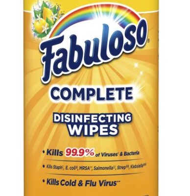 FABULOSO DISINFECTING WIPES 8.7 OZ 35 CT