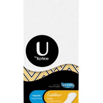 KOTEX LIGHTDAYS LINERS REGULAR 22CT