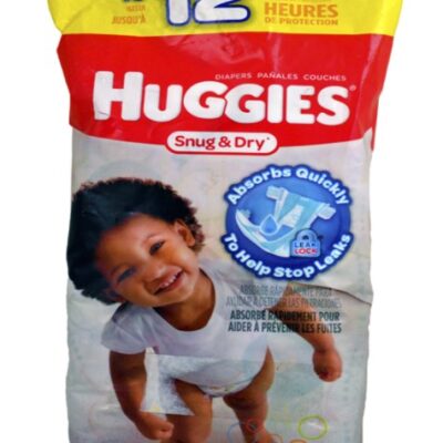 HUGGIES DIAPERS SIZE 5 3CT