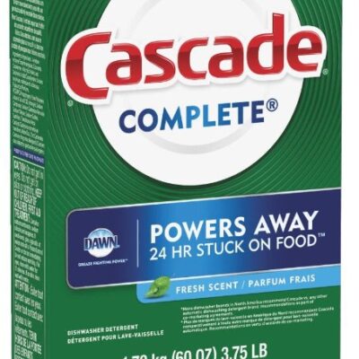 CASCADE DISHWASHER DETERGENT 3.75 LB 1CT
