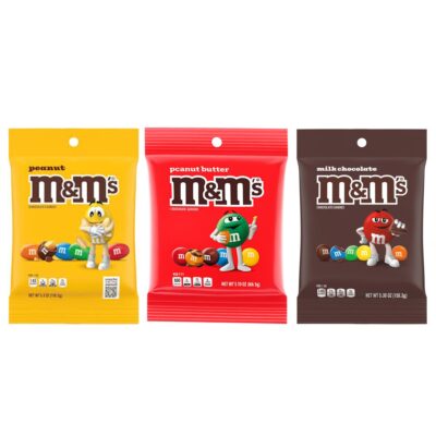 M&M'S PEG BAG 1CT