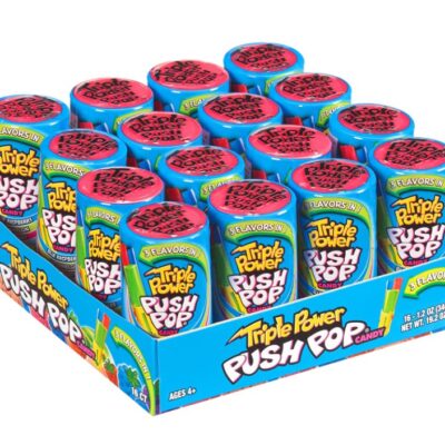 TRIPLE POWER PUSH POP 16CT