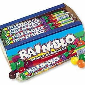 RAIN BLO BUBBLE GUM BALLS 1.7 OZ 24CT