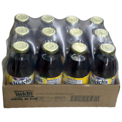 WELCHS JUICE 16OZ 12CT (GRAPE LEMONADE)