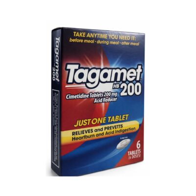 TAGAMET BLISTER PACK HEARTBURN HB 200 6CT