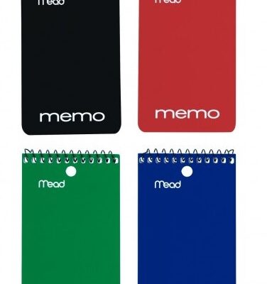 MEAD MEMO PAD 3 X 5 INCH 60 SHEETS 1CT