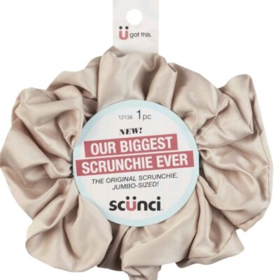 SCUNCI LUREX SCRUNCHIE JUMBO 1CT