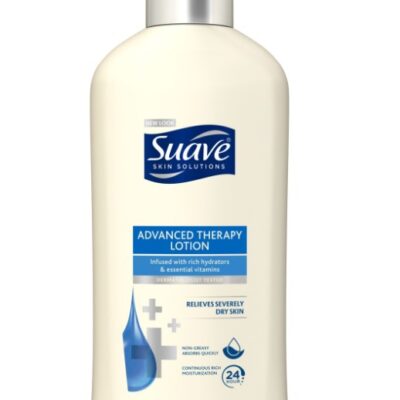 SUAVE ADVANCED THERAPY BODY LOTION 10 OZ