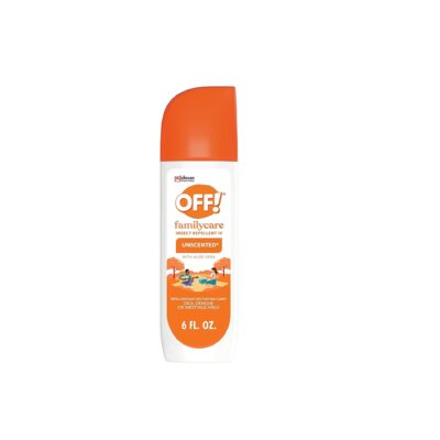 OFF FAMILY CARE INSECT REPELLENT IV UNSCENT 6 OZ