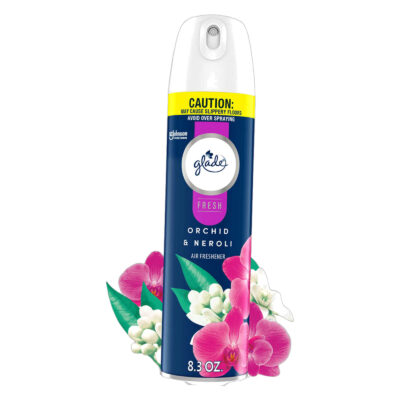 GLADE AIR FRESHENER 8 OZ 1CT (ORCHID & NEROLI)