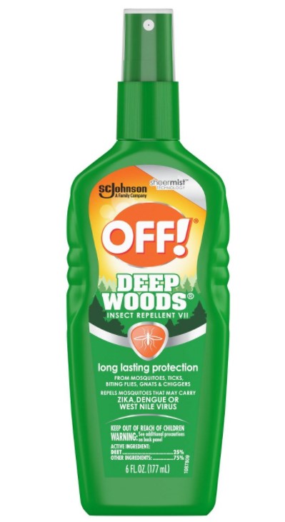 OFF DEEP WOODS INSECT REPELLENT VII UNSCENTED 6 OZOFF DEEP WOODS VII UNSCENTED 6 OZ