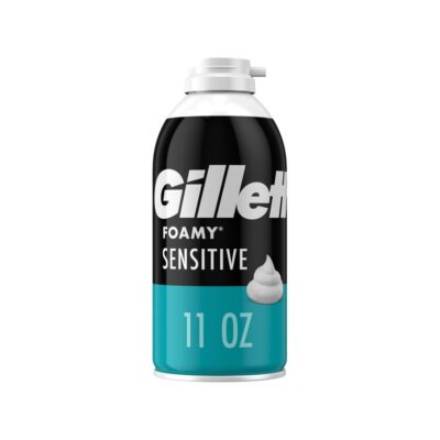 GILLETTE FOAMY SENSITIVE SENSIBLE SHAVE FOAM 11 OZ