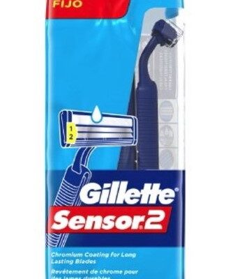 GILLETTE SENSOR 2 BLADES 5PK 1CT