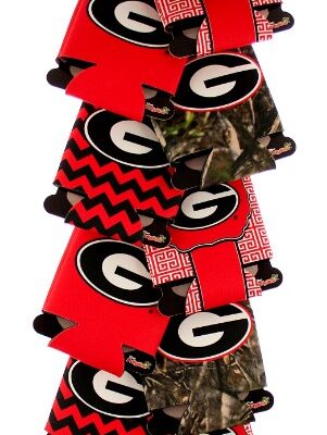 COOZIE CAN HOLDER GEORGIA BULLDOG 12CT