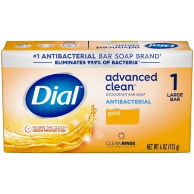 Dial Antibacterial Soap Bar Gold 4OZ 1CT