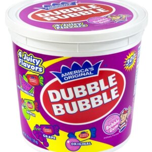 DUBBLE BUBBLE ASSORTED 300CT TUB