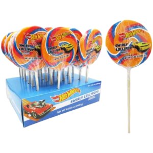 HOT WHEELS SWIRLY LOLLIPOPS 3.5OZ 24CT