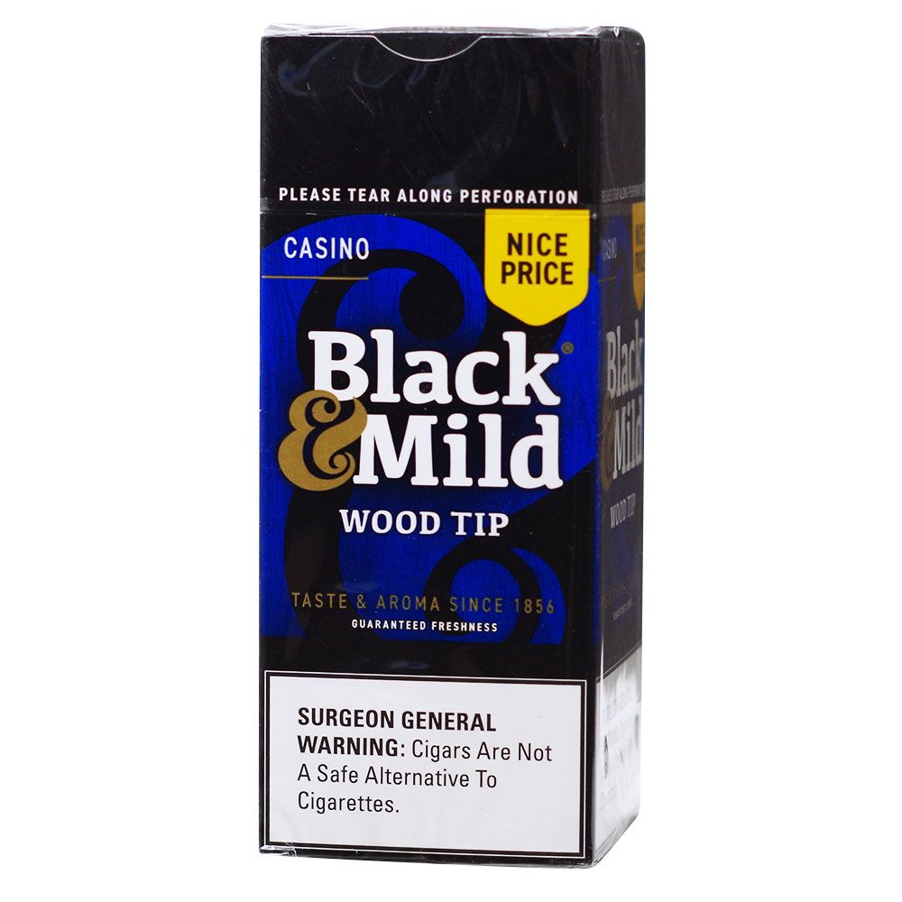 black n mild cigarettes & Cigars: Pre-Cut with Aromatic Cavendish Middleton's Black & Mild Royale