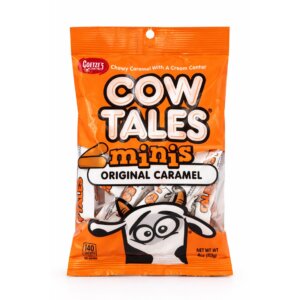 COW TALES CARAMEL MINIS PEG BAG 4 OZ 1CT