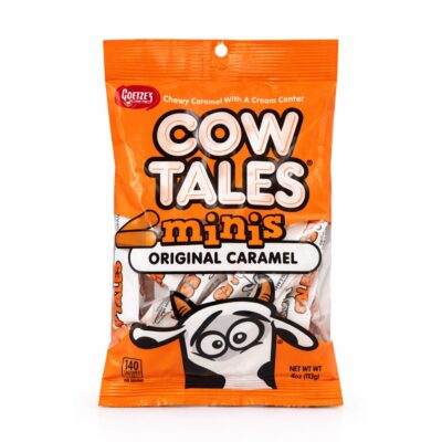COW TALES CARAMEL MINIS PEG BAG 4 OZ 1CT