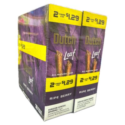 DUTCH MASTER LEAF 2/1.29 2PK 30CT