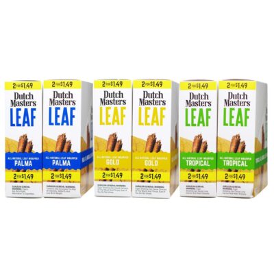 DUTCH MASTER LEAF 2/1.49 2PK 30CT