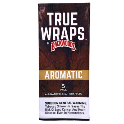 BACKWOODS TRUE WRAPS 5PK 16CT