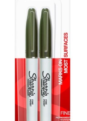 SHARPIE PERMANENT MARKER FINE BLACK #30162 2PK 1CT