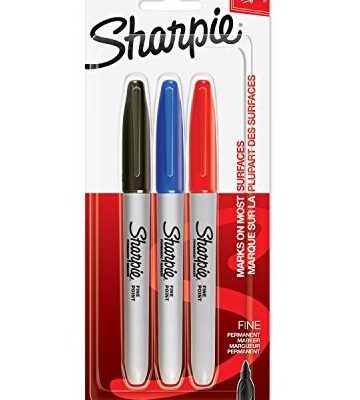 SHARPIE FINE 3PCS