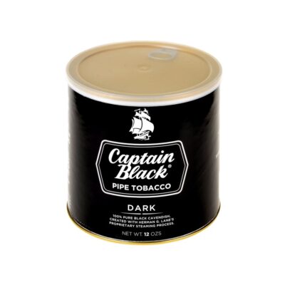 CAPTAIN BLACK PIPE TOBACCO TIN